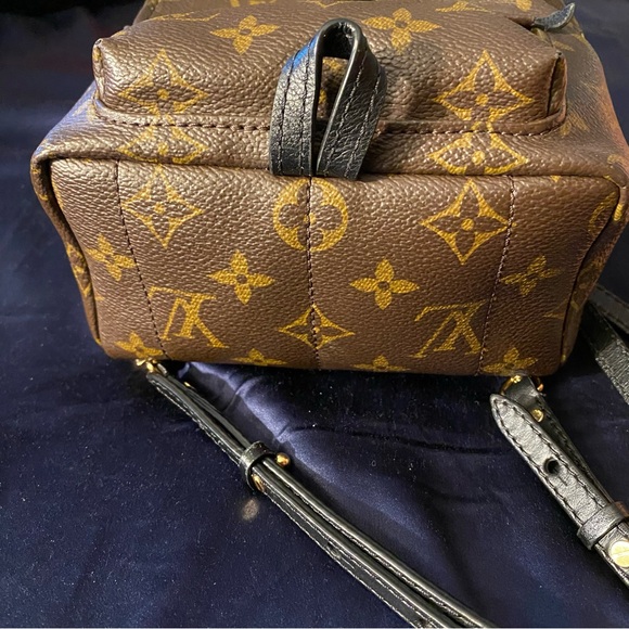 Louis Vuitton Palm Springs Backpack Mini Brown Canvas - Picture 4 of 15